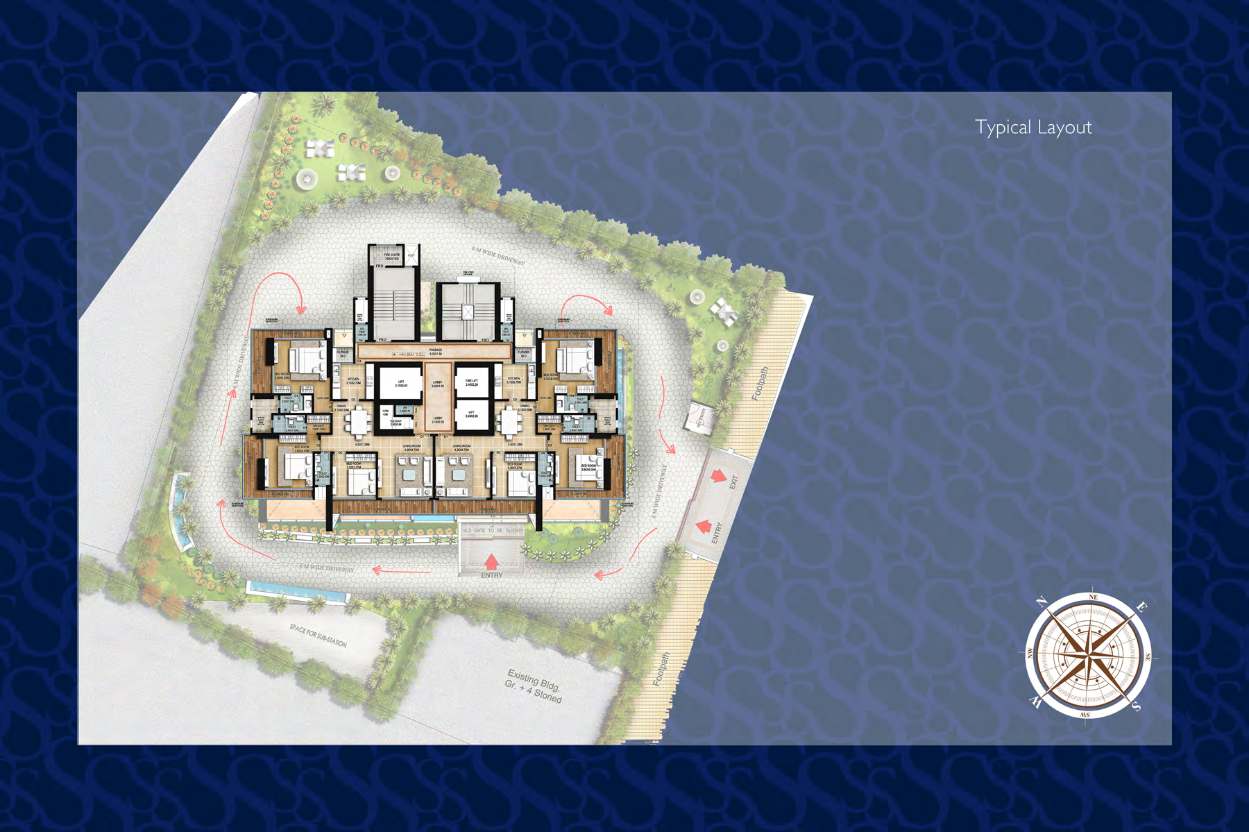 3 BHK FLAT IN SHRISTI VIEW UPPER SHIVAJI PARK MAHIM